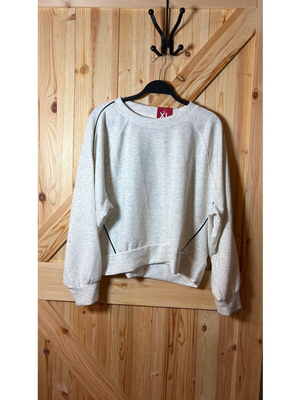 Members Mark Women's Sandwash Crewneck Pullover Sweatshirt XL NWT